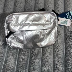 NWT, DSG Silver Fanny Pack